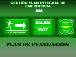 planos de evacuacion ed. administrativo