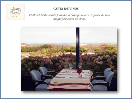 Diapositiva 1 - Hotel Juan de la Cosa