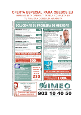 Page 1 OFERTA ESPECIAL PARA OBESOS.EU IMPRIME ESTA