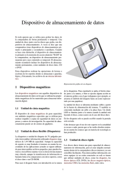 Dispositivo de almacenamiento de datos
