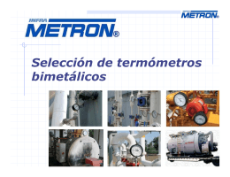 CURSO Seleccion termometros bimetalicos