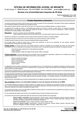 OFICINA DE INFORMACIÓN JUVENIL DE BRUNETE