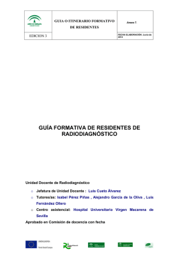 Radiodiagnóstico - Hospital Universitario Virgen Macarena