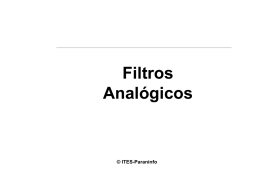 Filtros Analógicos