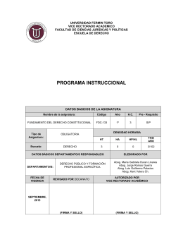 sep.2015-vigente - Universidad Fermín Toro
