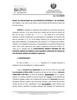 Señor - Ministerio de Hacienda