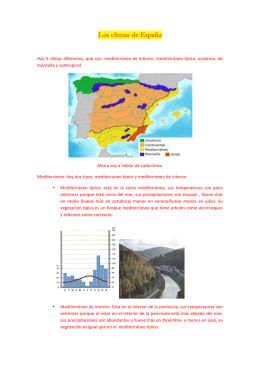 Los climas de España (Paula Morocho)