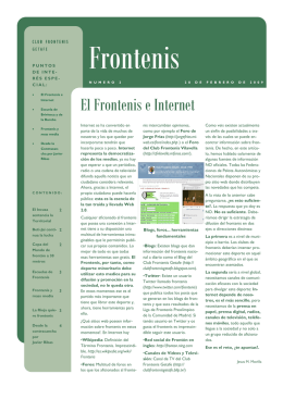 Revista de Frontenis nº 2