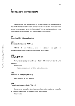 4 abordagens metrológicas - Maxwell - PUC-Rio