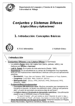Tema 1 - Departamento de Lenguajes y Ciencias de la Computación