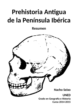 Prehistoria Antigua de la Península Ibérica
