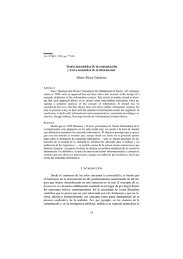 Artículo de Mario Pérez