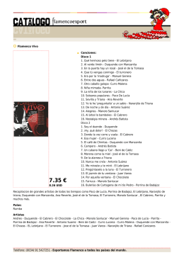 Ficha catálogo PDF - FlamencoSound.com
