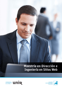 Maestría en Dirección e Ingeniería en Sitios Web