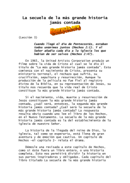 3. La secuela de la más grande historia jamás contada