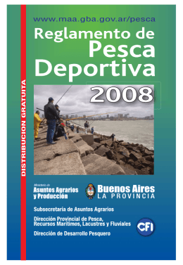 mejorar la pesca - Ministerio de Asuntos Agrarios