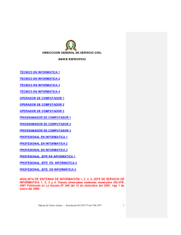 Técnicos en Informática