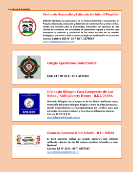 Bogotá - Fontibón - Asociación Nacional de Preescolar