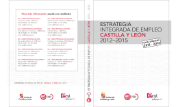 estrategia integrada de empleo castilla y león 2012–2015