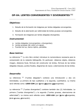 GUIA GUIA OP_04 LENTES CONVERGENTES Y DIVERGENTES