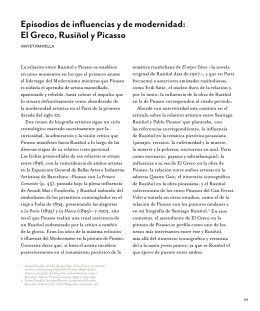 Pasajes de influencias y de modernidad