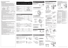 Sistema de transmisión delantero