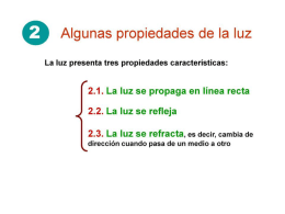 e Algunas propiedades de la luz