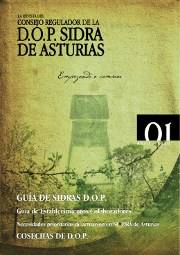 Revista Nº 1 - Sidra de Asturias