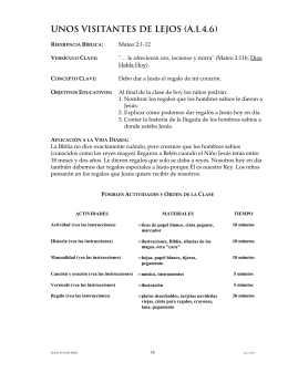 UNOS VISITANTES DE LEJOS (A.1.4.6)