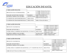 1º EDUCACIÓN INFANTIL
