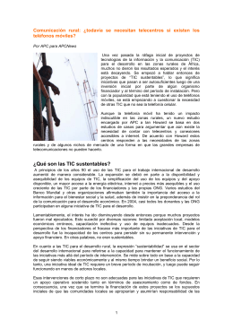 ¿Qué son las TIC sustentables?