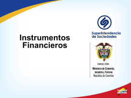 10. NIIFs NICs Instrumentos Financieros