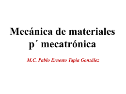mecanica de materiales