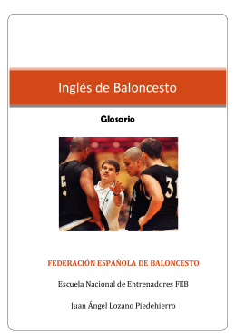 Inglés de Baloncesto - Desdeelbanquillo.es