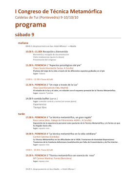 programa - Mª Carmen Boira