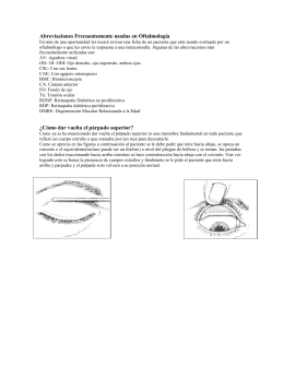 Abreviaciones Frecuentemente usadas en oftalmología