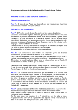 Reglamento General de la Federación Española de