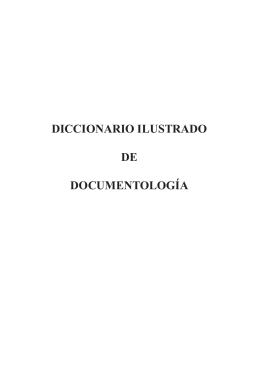 diccionario ilustrado de documentología