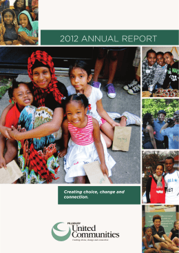 2012 AnnuAl report - Pillsbury United Communities