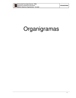 Organigramas - Universidad Tecnológica Nacional