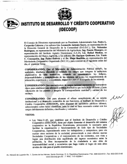 Instituto de Desarrollo y Crédito Cooperativo