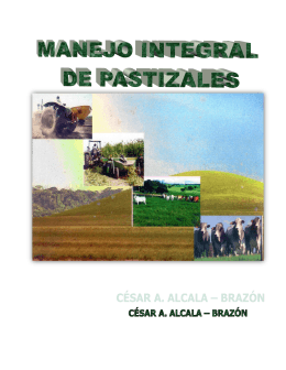 MANEJO INTEGRAL DE PASTIZALES