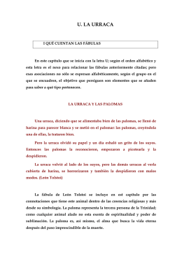 u. la urraca - Fundación Alonso Quijano