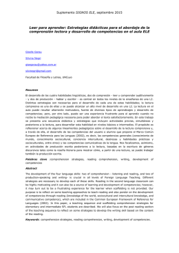 Leer para aprender: Estrategias didácticas para el abordaje de la