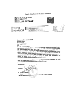 LUIS SEOANE - UN Global Compact