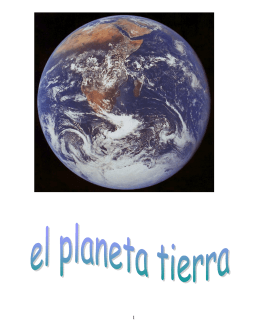 5El Planeta Tierra - Maria Reina Eskola. Aulas de Apoyo