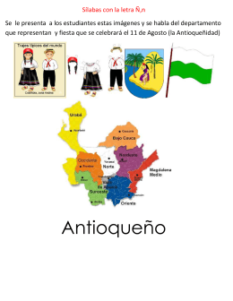 Antioqueño - TALLERES Periodo 3