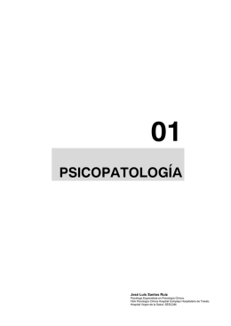 psicopatología