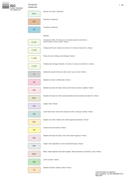 Llegenda IGC E 1:50.000 - Institut Cartogràfic de Catalunya