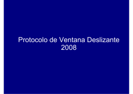Protocolo de Ventana Deslizante 2008